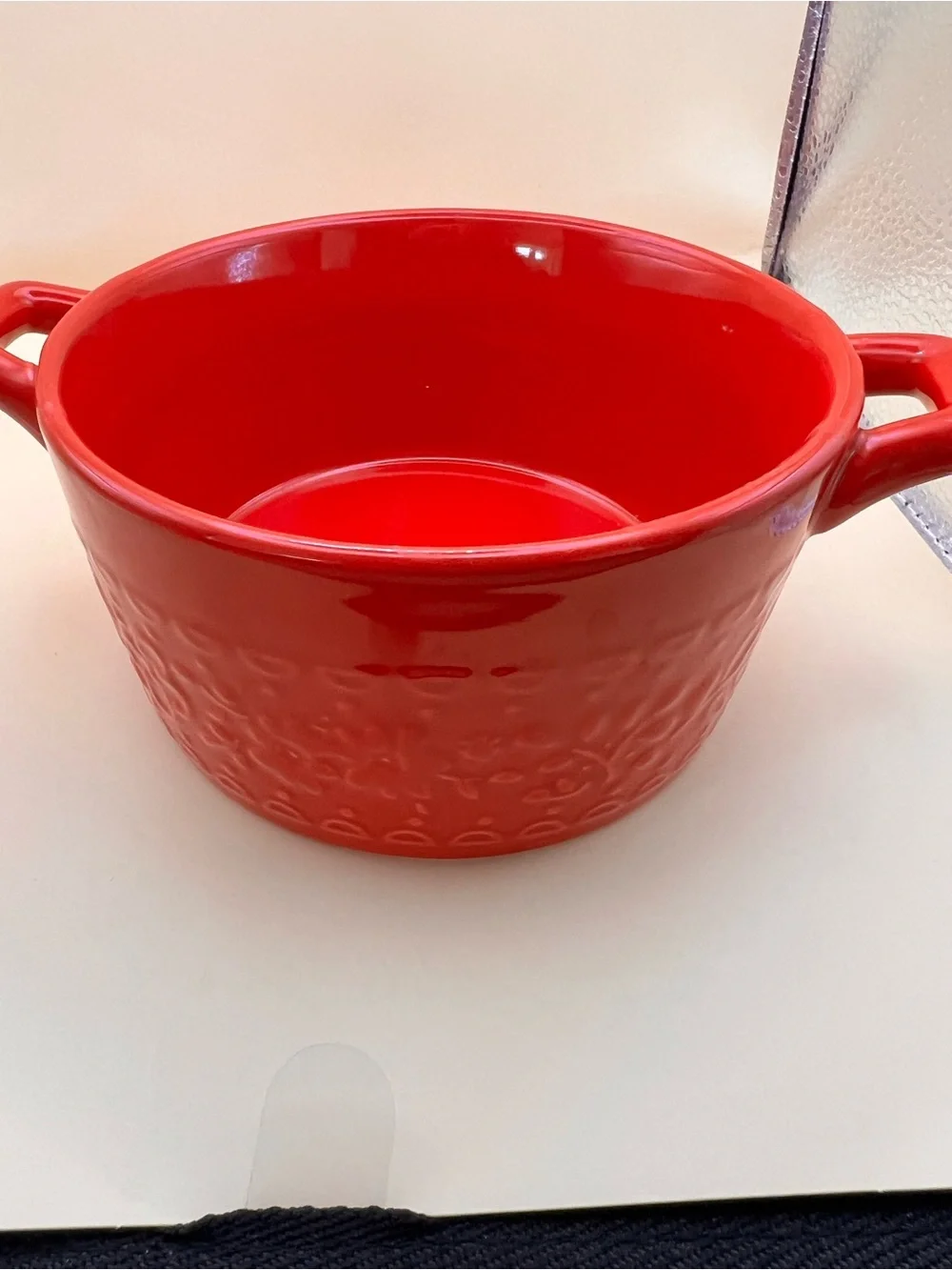 The Pioneer Woman Fiona Floral Red Mini Casserole with Lid